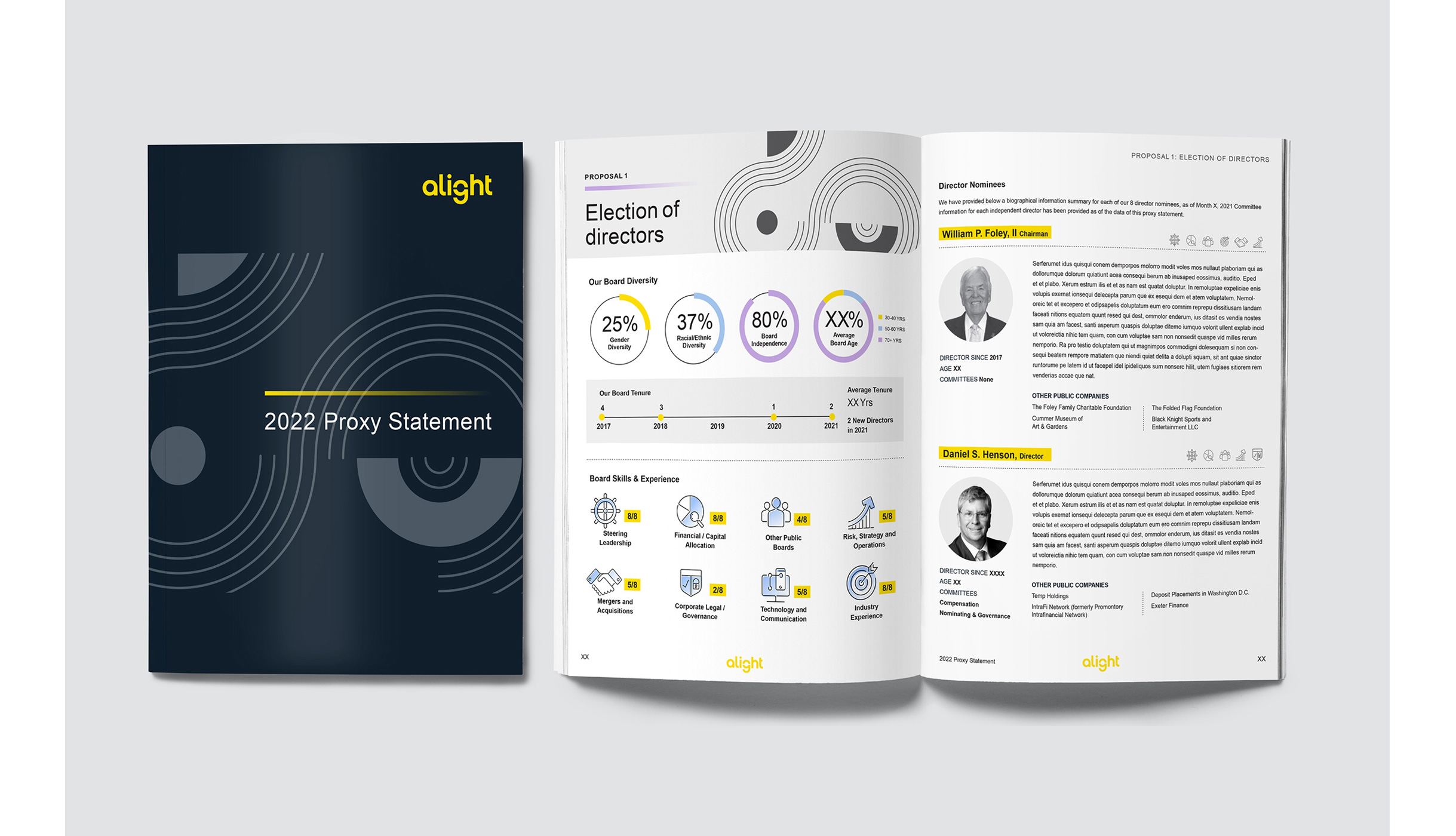 alight layout
